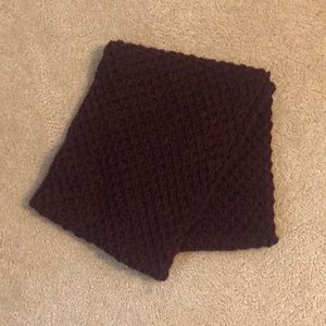 Old Navy Infinity Winter Scarf Maroon Knit